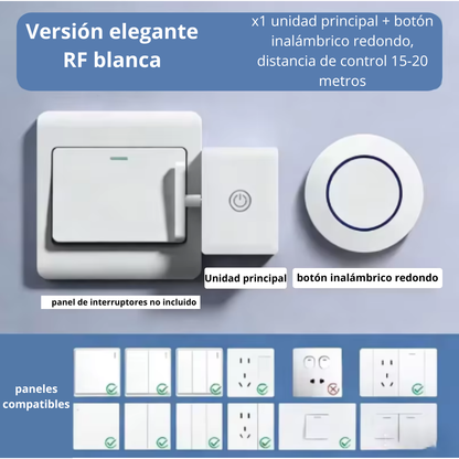 Sistema práctico para apagar la luz sin esfuerzo