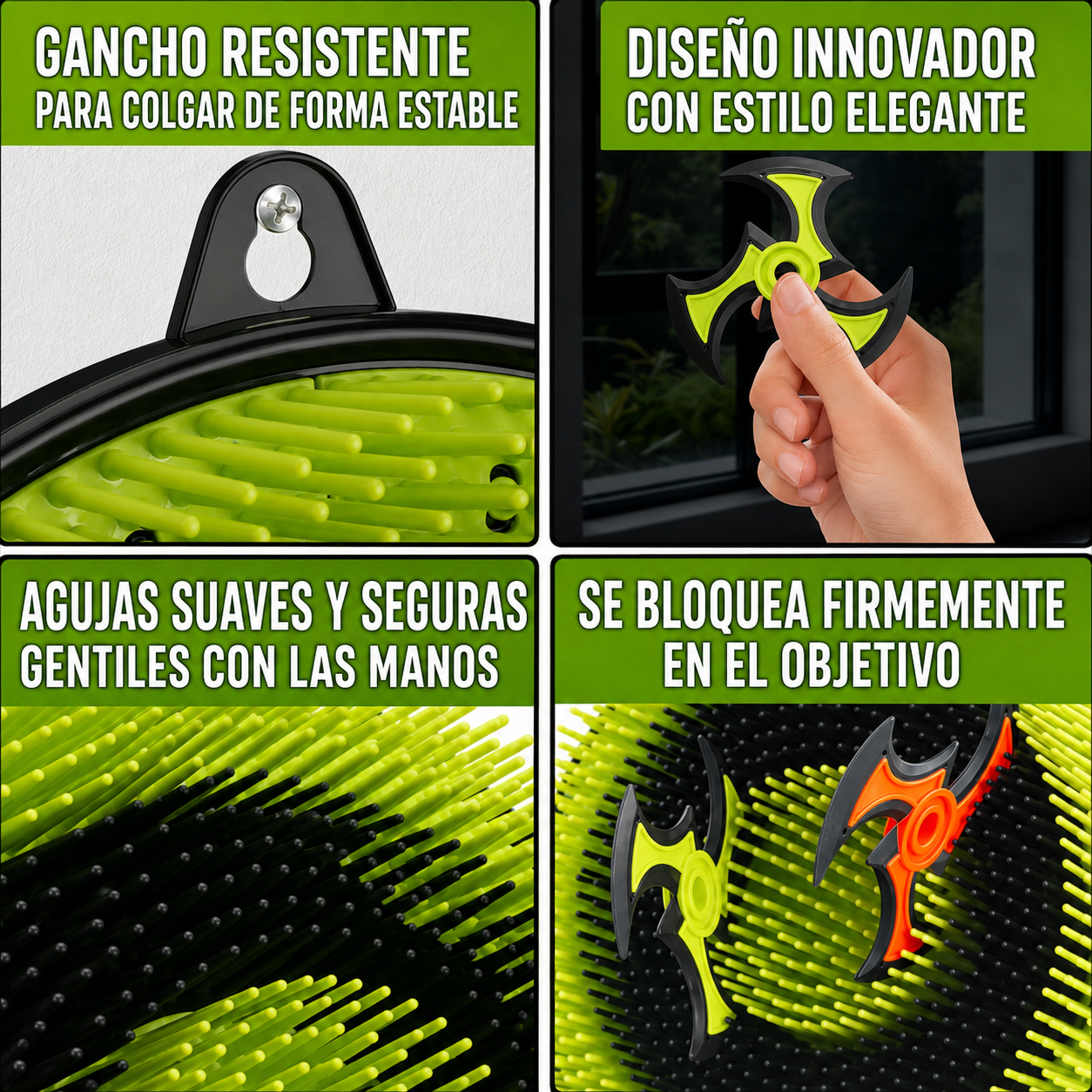 Juego de lanzamiento de estrellas ninja